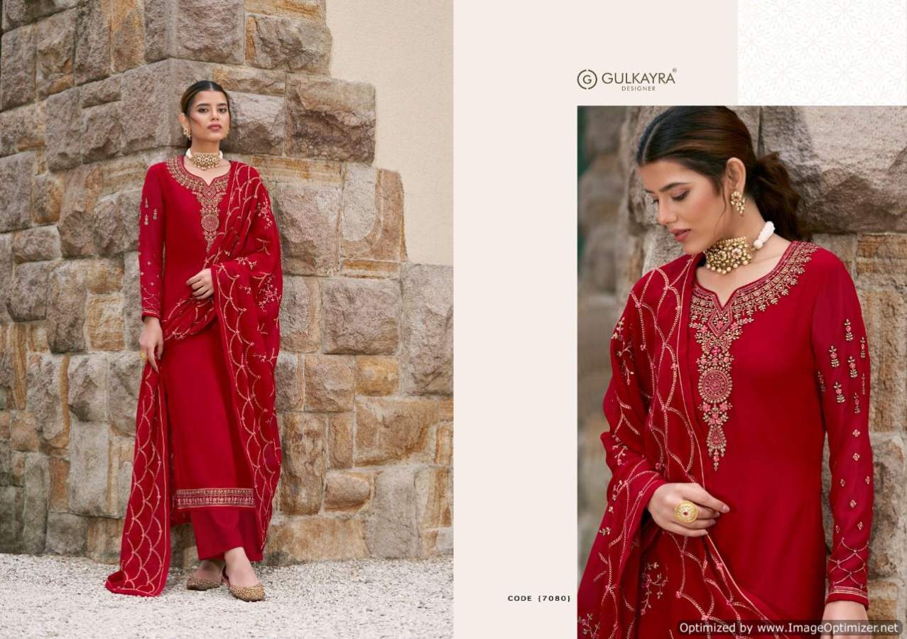 Gulkayra Charmi Georgette Heavy Work Festive Wear Designer salwar Kameez Collection